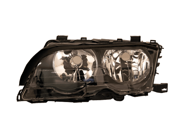Komple Far E46 (Coupe) Sol (Siyah) 1999-01